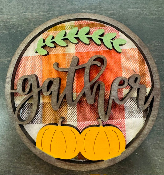 Interchangeable Magnetic Insert Gather Pumpkins