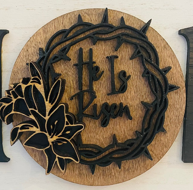 Magnetic Insert He is Risen - STV