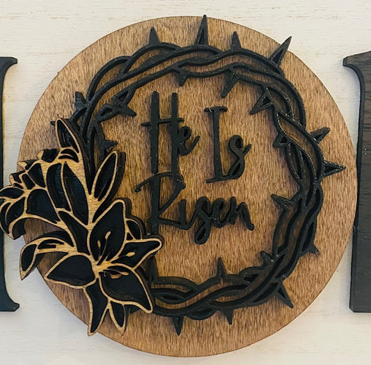 Magnetic Insert He is Risen - STV