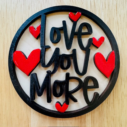 Love You More Magnetic Insert - STV