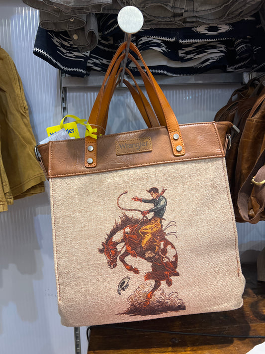 Wrangler Bucking Horse Purse