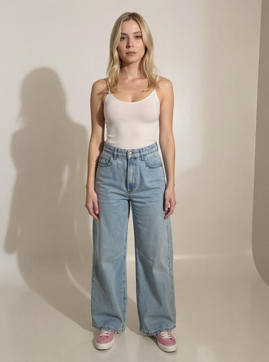 Chic & Easy Wide Leg Jeans - Made in Chic