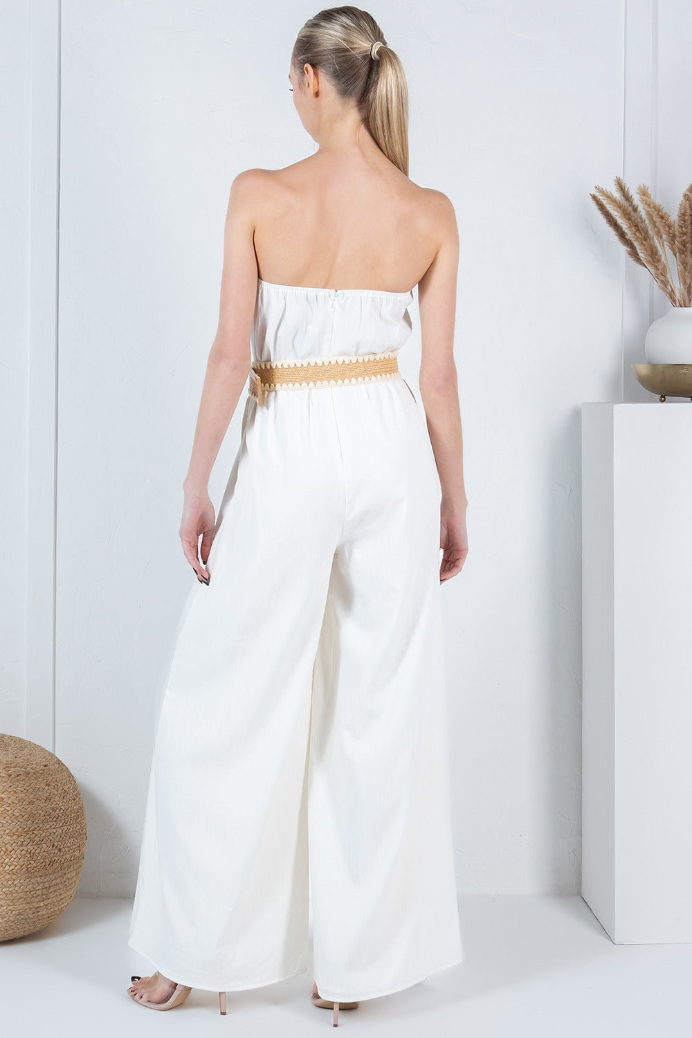 The Santorini Sands Jumpsuit - Made in Chic