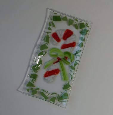 Plate - Candy Cane