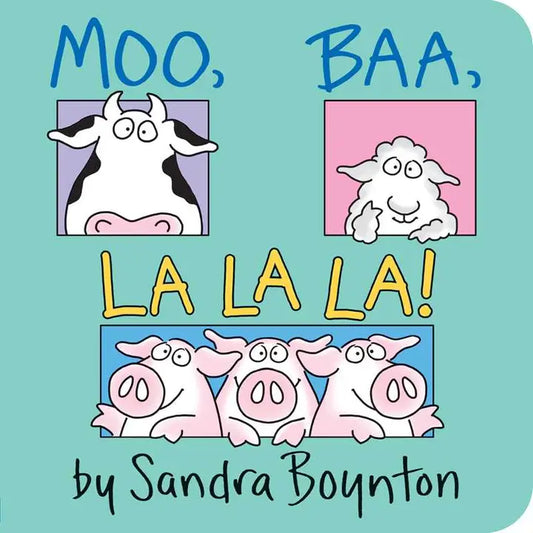 MOO BAA LA LA LA! Book - STV