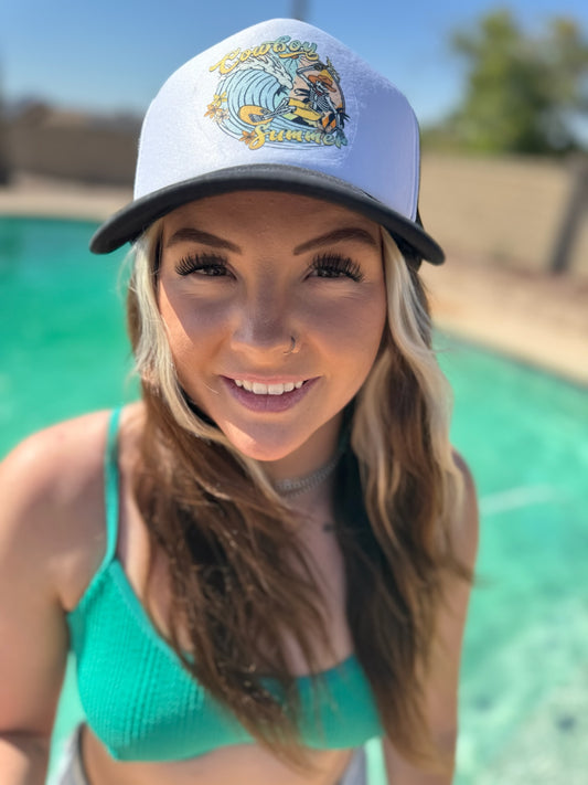 Cowboy Summer Trucker Hat