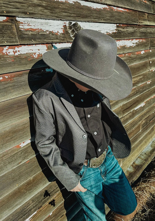 Keep ‘Em Cowboy Sports Coat- Tiny Cowboy Trading Co.
