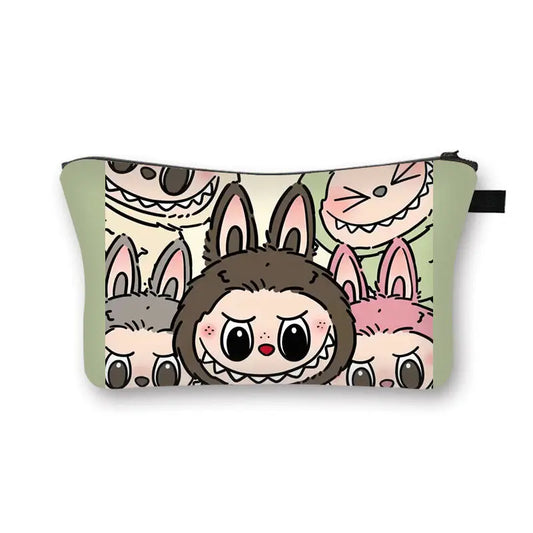 Labubu Cosmetic Bag Portable Toiletry Bag - STV