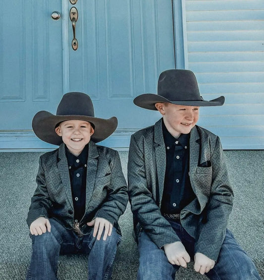 Keep ‘Em Cowboy Sports Coat- Tiny Cowboy Trading Co.