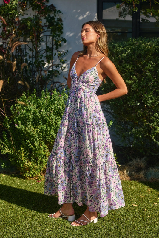 Lavender Breeze Maxi - Made in Chic