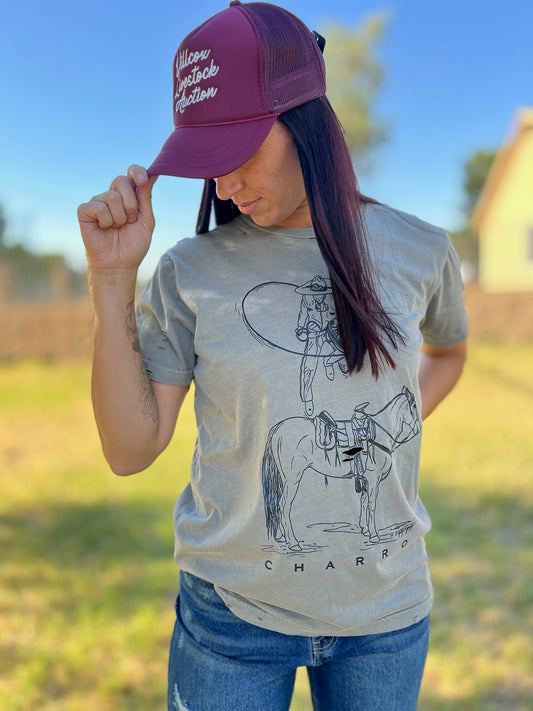 Charro Distressed Tee