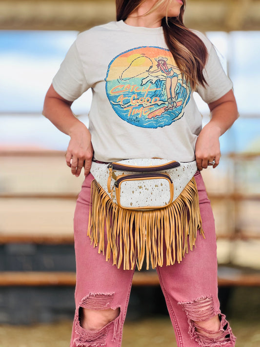 Hair on Hide Bum Bag