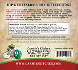 Carmie's Kitchen - Artichoke Parmesan Dip & Cheesball Mix - STV