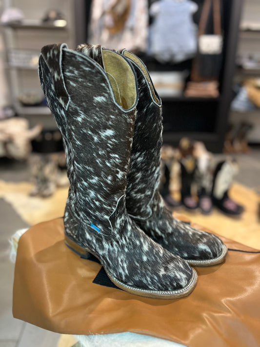 Dark Speckled Square Toed Boot-Tiny Cowboy Trading Co.
