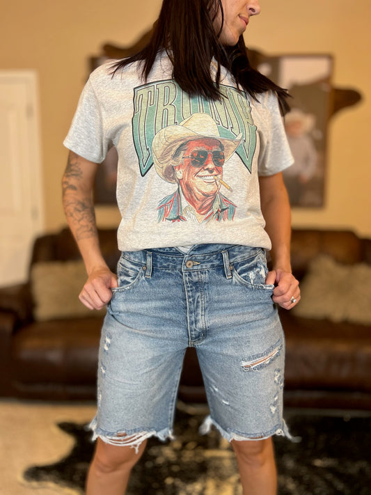 Trump Shirt-Tiny Cowboy Trading Co.