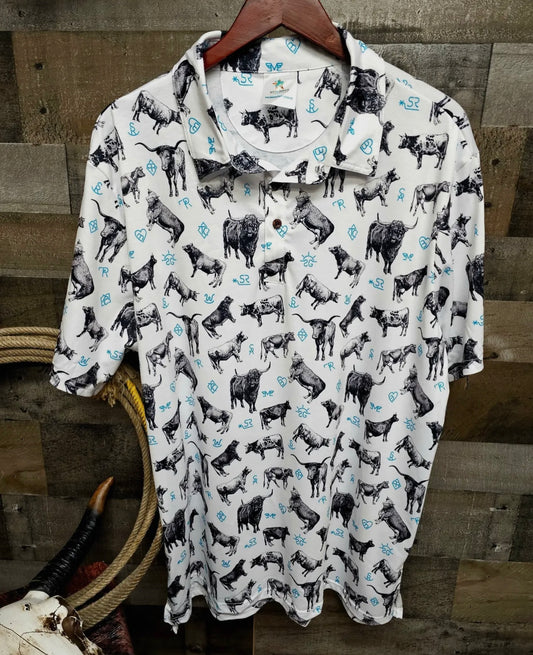 Branded Polo-Tiny Cowboy Trading Co.