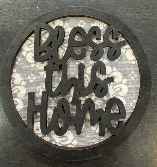 Magnetic Insert - Bless This Home - STV