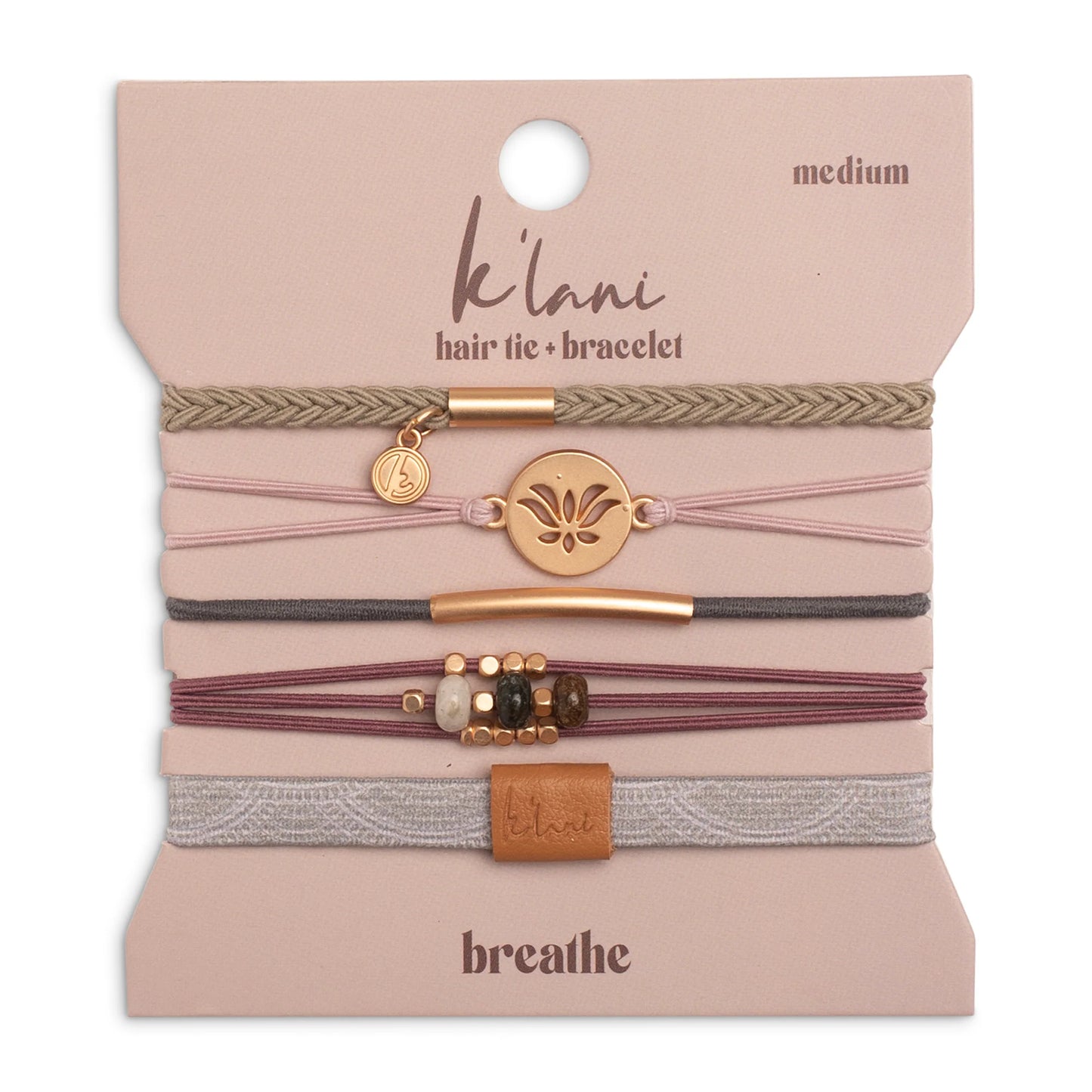 K'Lani Hair Tie + Bracelet - The Collective Market - STV