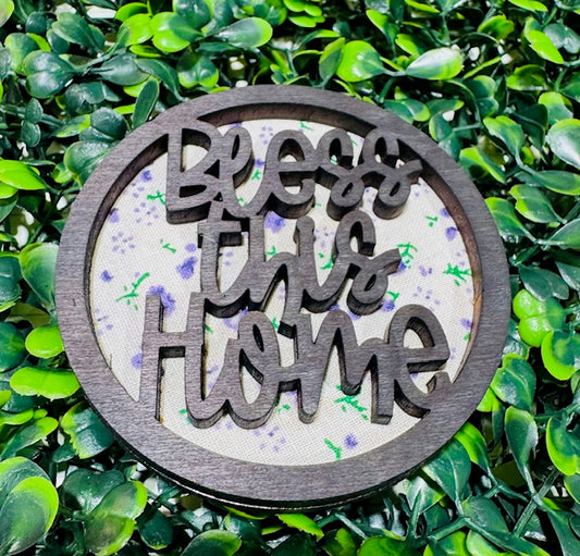 Magnetic Insert - Bless This Home - STV