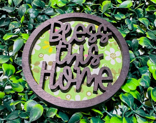 Magnetic Insert - Bless This Home - STV