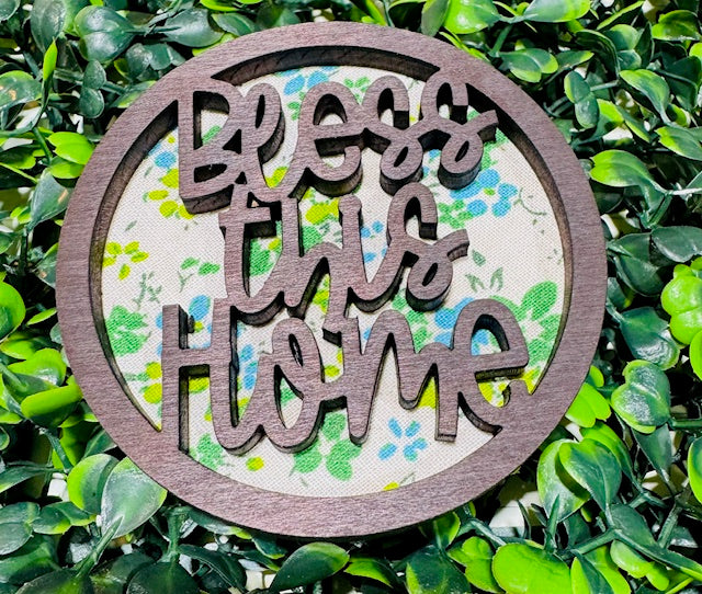 Magnetic Insert - Bless This Home - STV