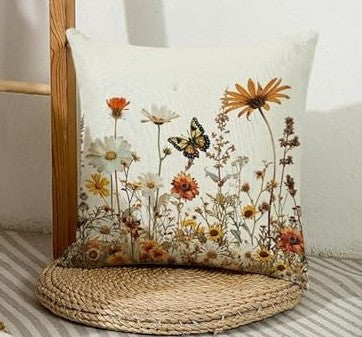 Burlap Pillow - STV