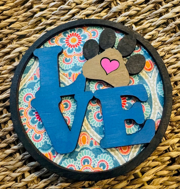 Magnetic Insert - Love Paw - STV