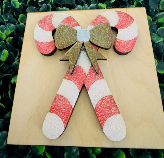Interchangeable Insert - Candy Canes - STV