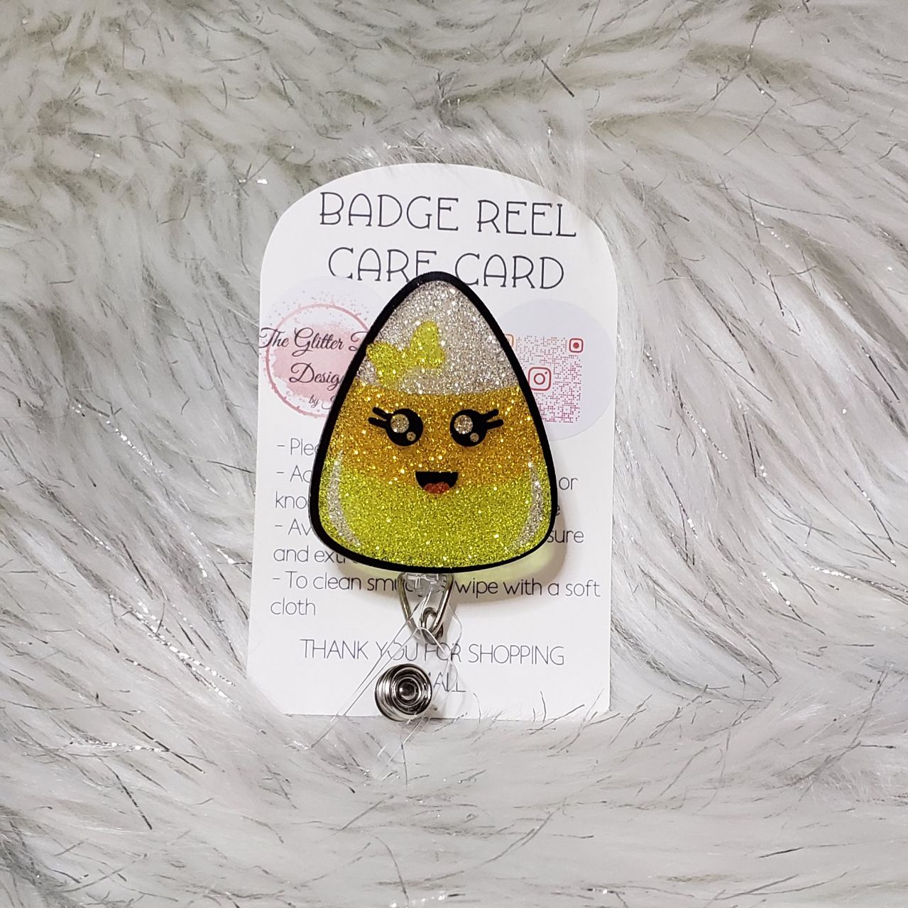 Badge Reels - Glitter Boss