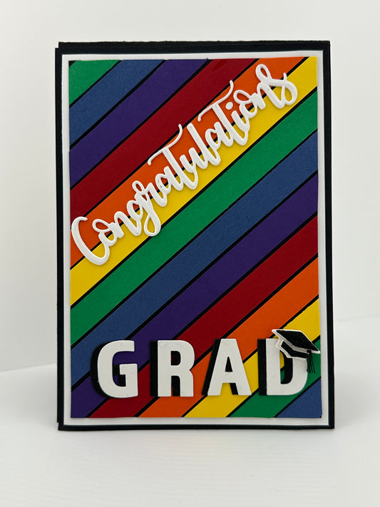 Graduation Card RAINBOW