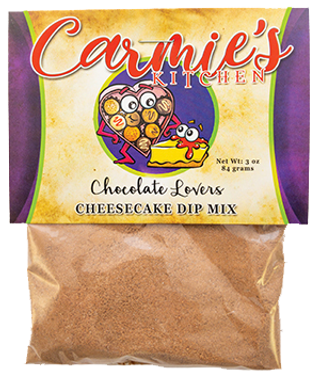 Carmie's Kitchen - Chocolate Lovers Cheesecake Dip Mix - STV