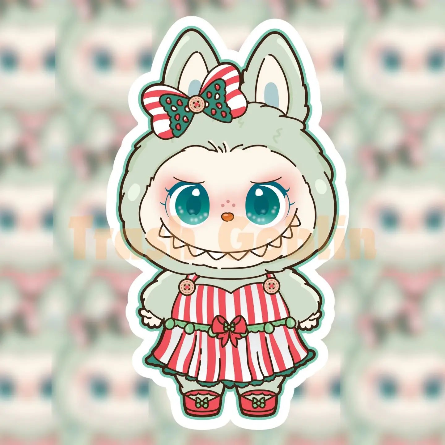 Labubu Vinyl Sticker -STV