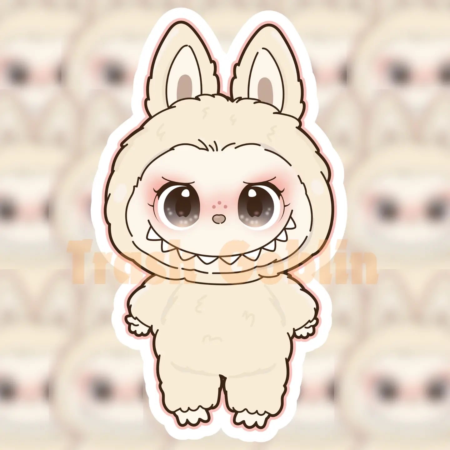 Labubu Vinyl Sticker -STV