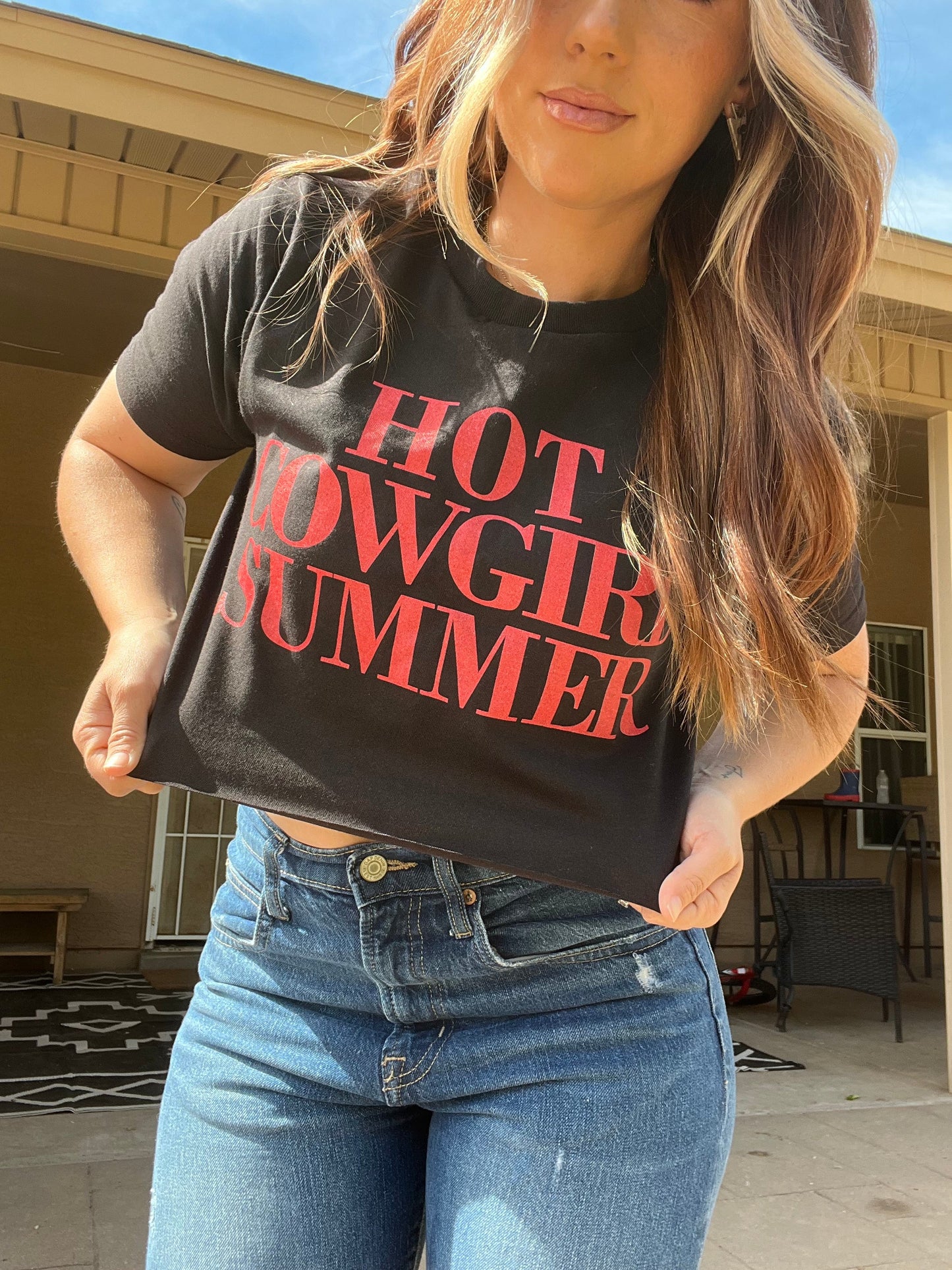 Hot Cowgirl Summer Crop