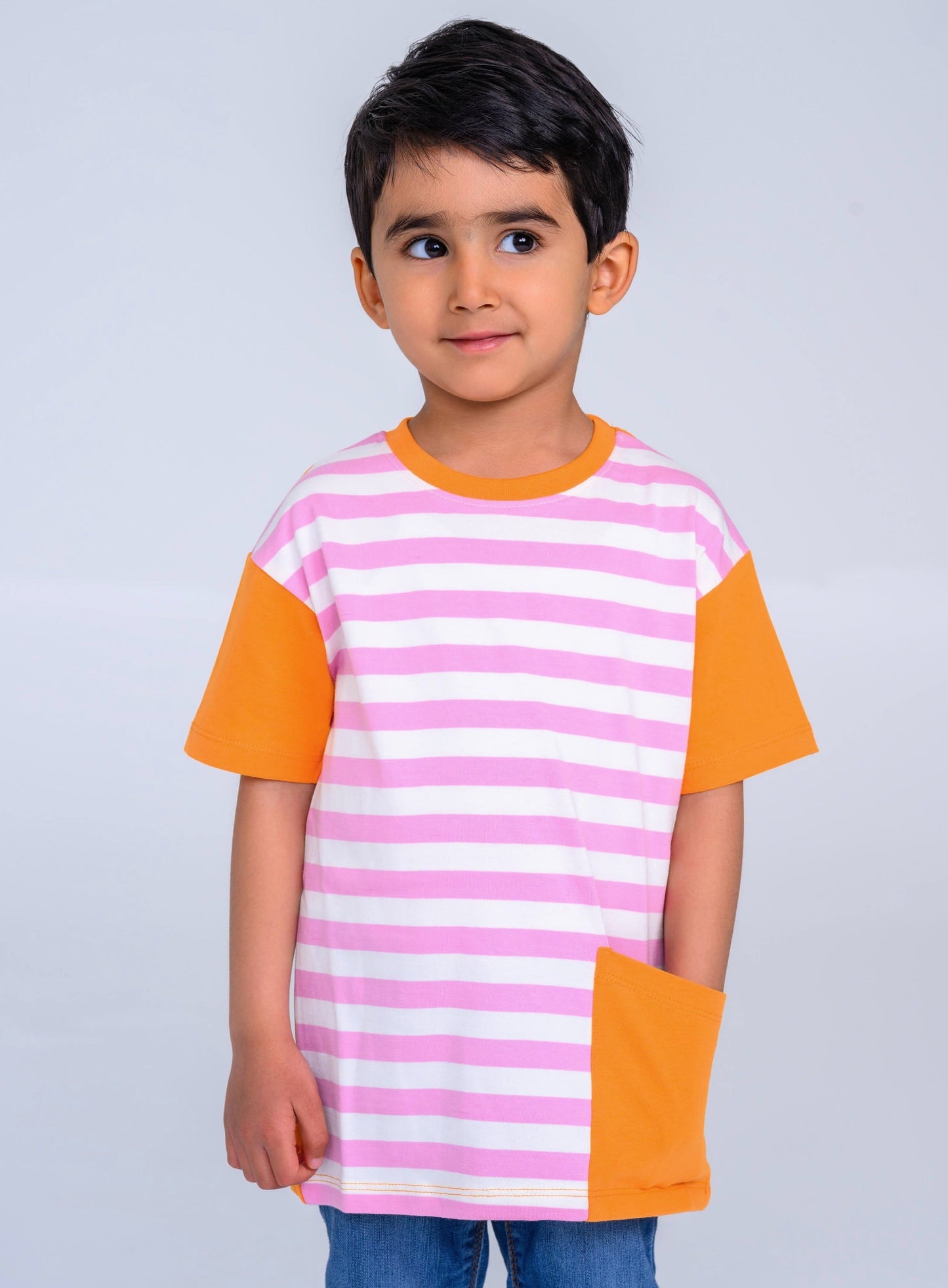 Short Sleeve T-Shirt - Green Stripe