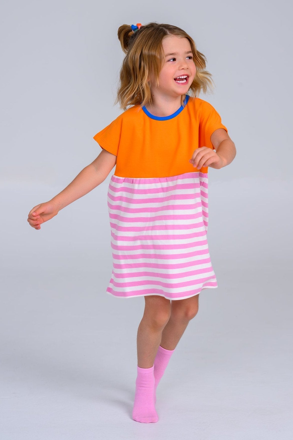Short Sleeve Tunic - Prism Pink