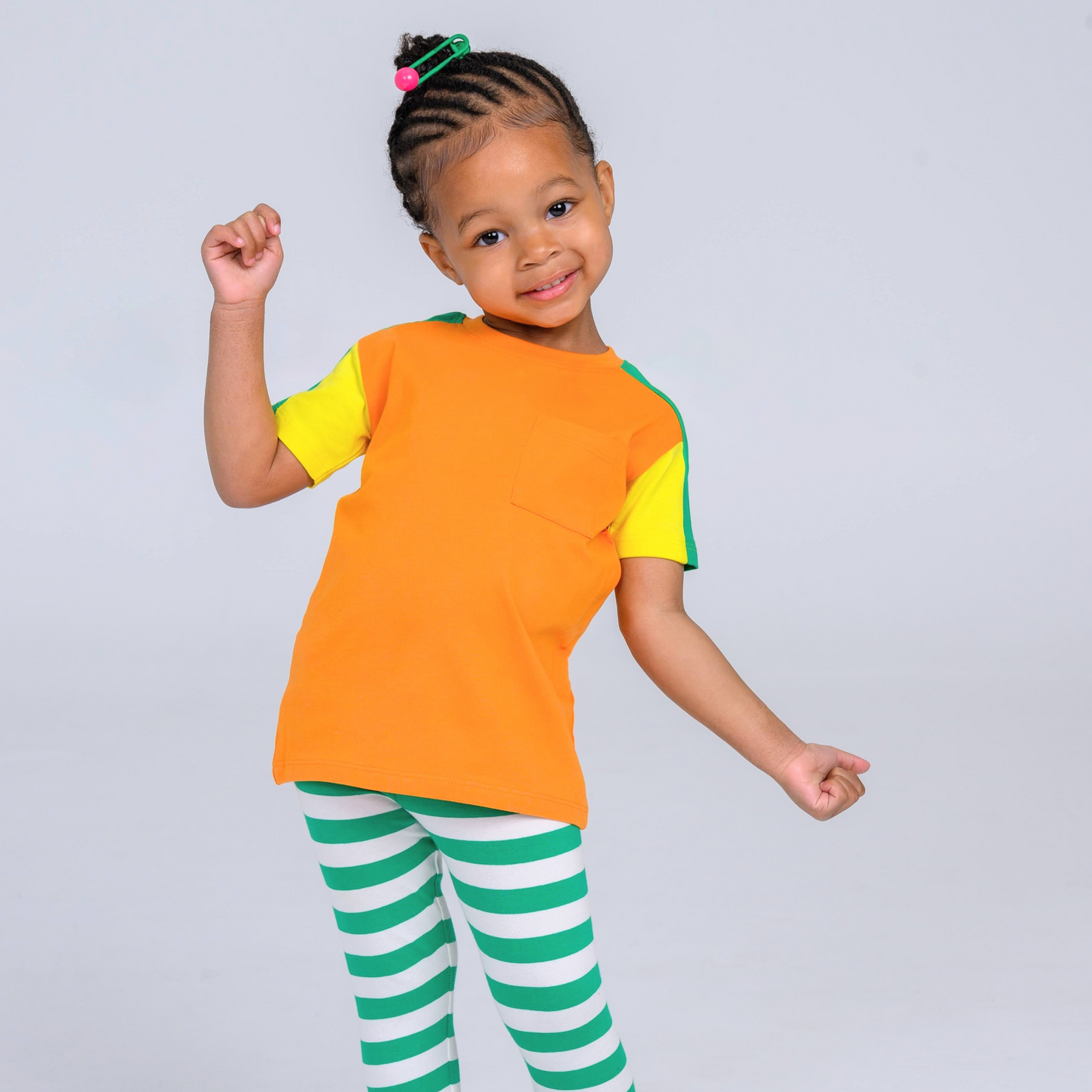 Short Sleeve Pocket T-Shirt - Orange