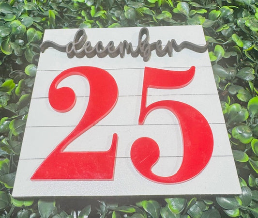 Interchangeable Leaning Frame Insert Dec 25th - CHD