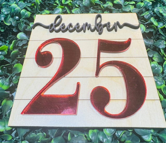 Interchangeable Leaning Frame Insert Dec 25th - STV