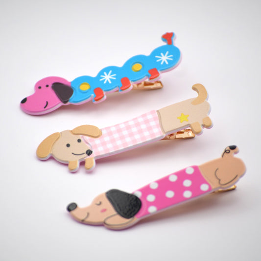 Dog Hair Clips (Set of 3)