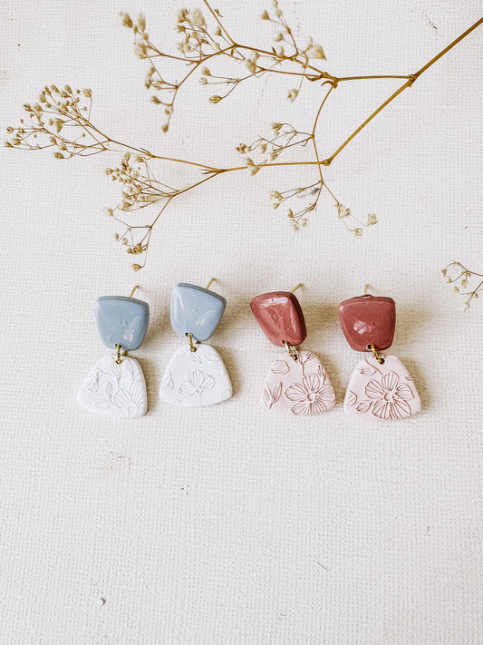 Spring Two Tone Earrings- DesertReign