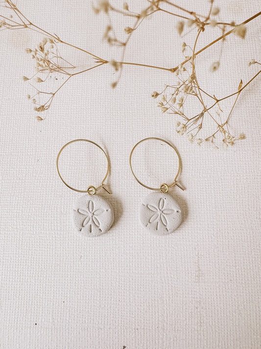 Sand Dollar Hoops -DesertReign
