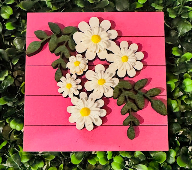 Leaning Frame Insert 4.25" (Floral) - STV