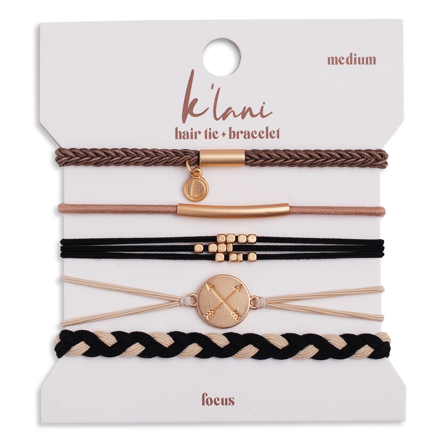 K'Lani Hair Tie + Bracelet - The Collective Market - STV