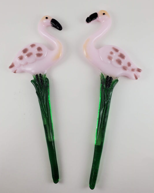 Plant Stake - Flamingo