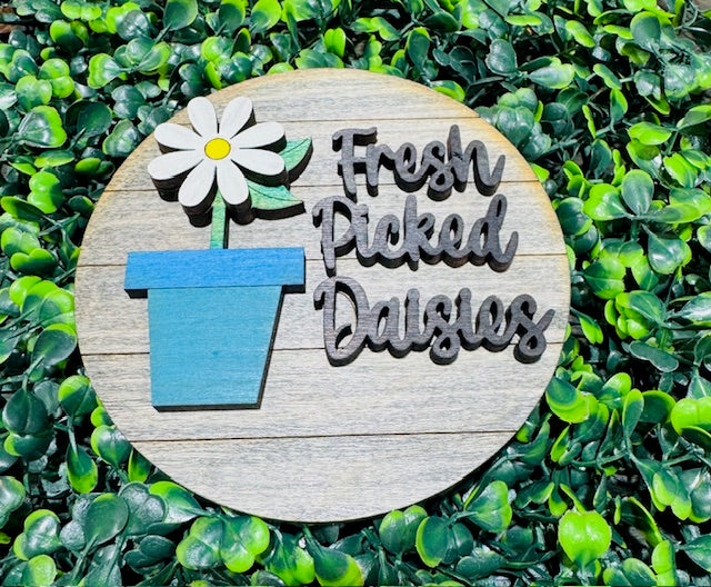 Magnetic Insert - Fresh Picked Daisies - STV