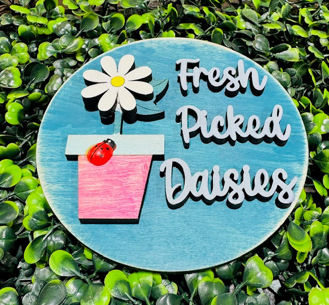 Magnetic Insert - Fresh Picked Daisies - STV