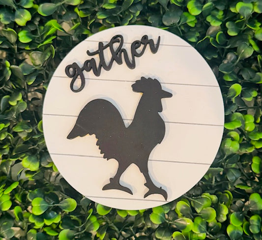 Magnetic Insert 4.5" Gather Rooster - STV