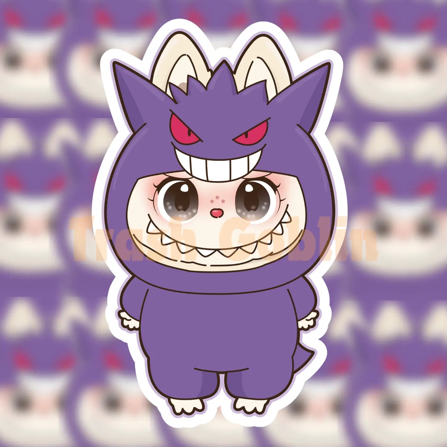 Labubu Vinyl Sticker -STV