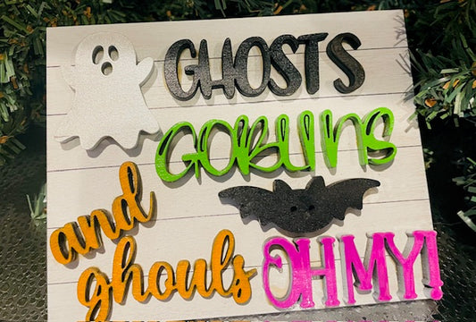 Shelf Sitters/Tray Decor (HALLOWEEN) - STV